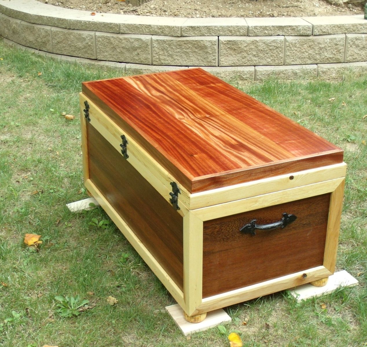 Custom Made Sea Chest - Military Retirement Gift By Blackwater 