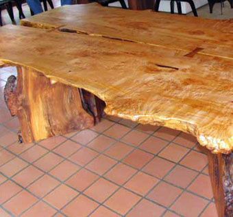 Custom Made Natural Edge Table