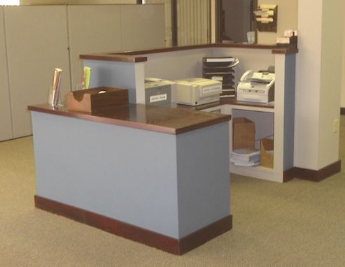 Custom Made Reception/Printer Station