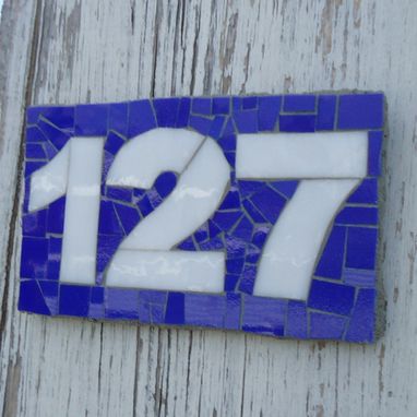 Custom Made Custom Mosaic House Numbers