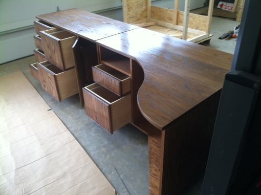 Custom Made Office Desk- Executive Desk  (Davinci 'S Desk)