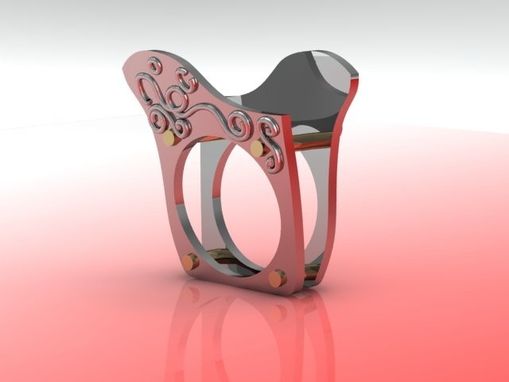 Custom Made Architectural Fashion Ring