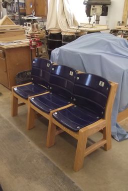 Custom Made Metropolitan Sports Center 3 Seat Rec. Room Bench