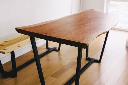 Custom Made Slim's Cherry Slab Dining Table