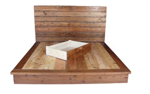 Custom Made Cedar Platform Bed