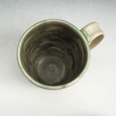 Custom Made Coffee Mug With Art Deco Graphics
