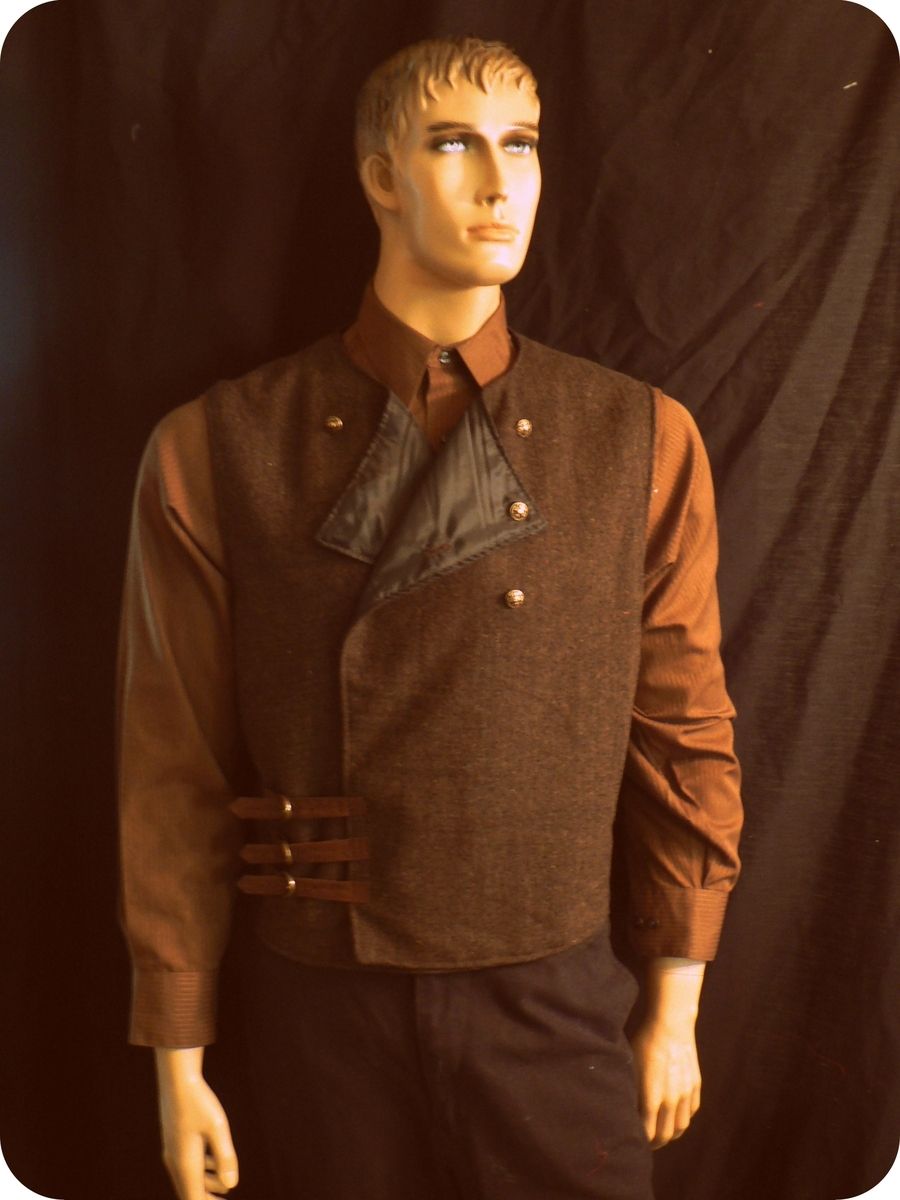 Custom Made Steampunk/Victorian Style Men's Vest by Khloes Custom ...