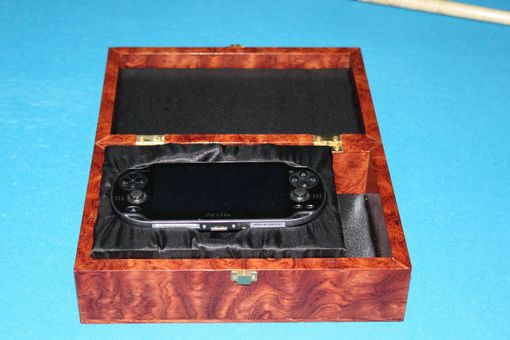 Custom Made Bubinga Veneered Play Station Box