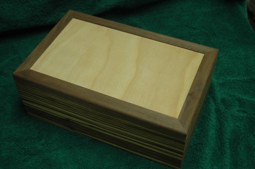 Custom Made Zebrawood Keepsake Box
