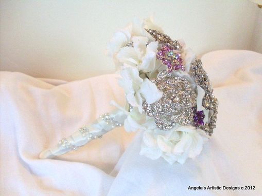 Custom Made Brooch Bridal Bouquet