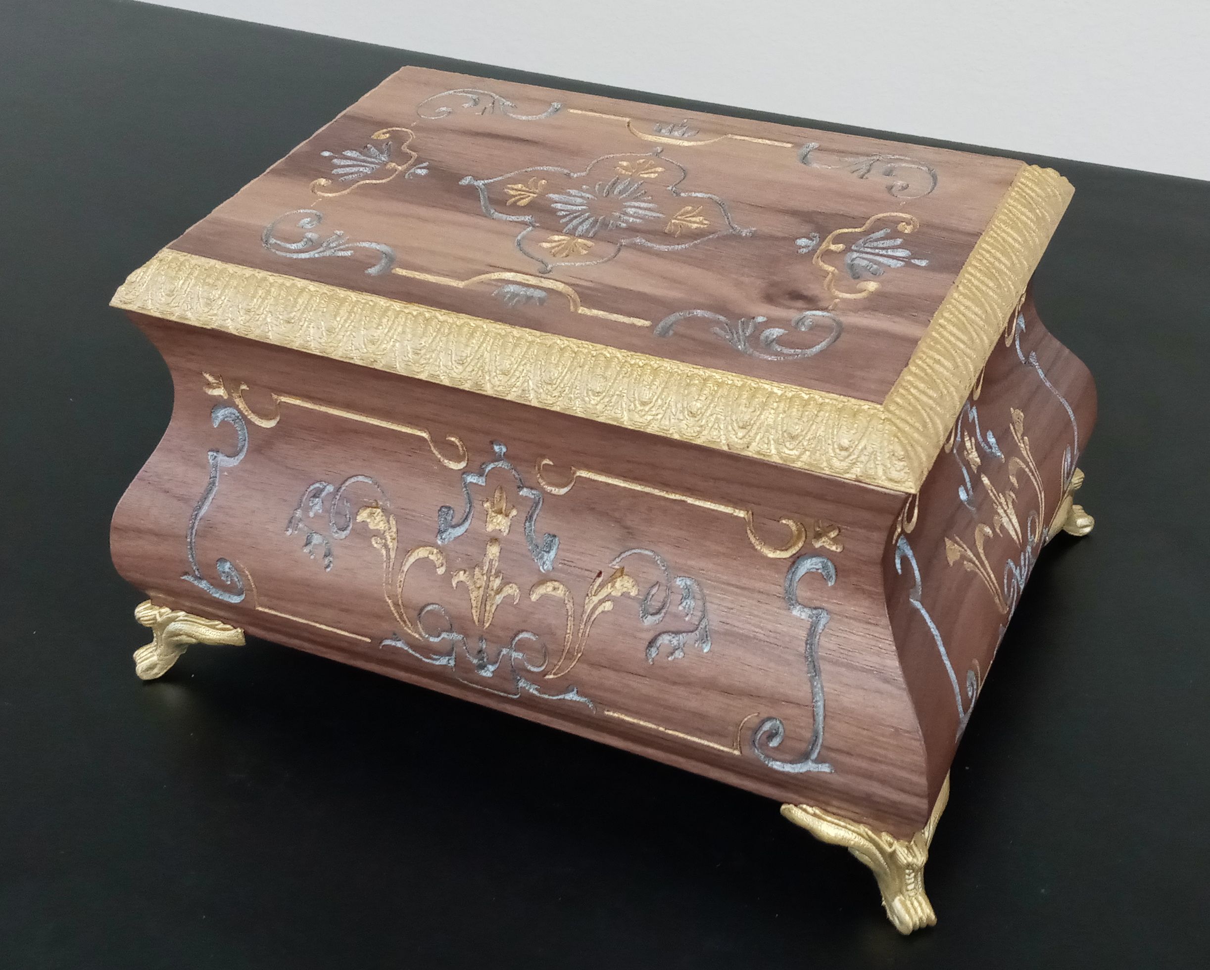 Hand Made "Matilda" Style Box by