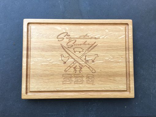 Custom Made White Oak Cutting Board, Custom Size
