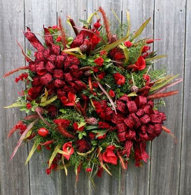 Custom Made Lady Bug Love Wreath