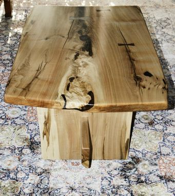 Custom Made Silver Maple Coffee Tables