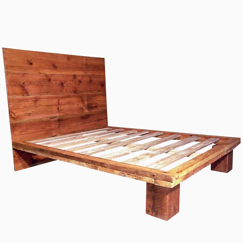 Platform Bed Reclaimed Wood Modern Contemporary Reclaimed Wood Platform Bed Allmodern 