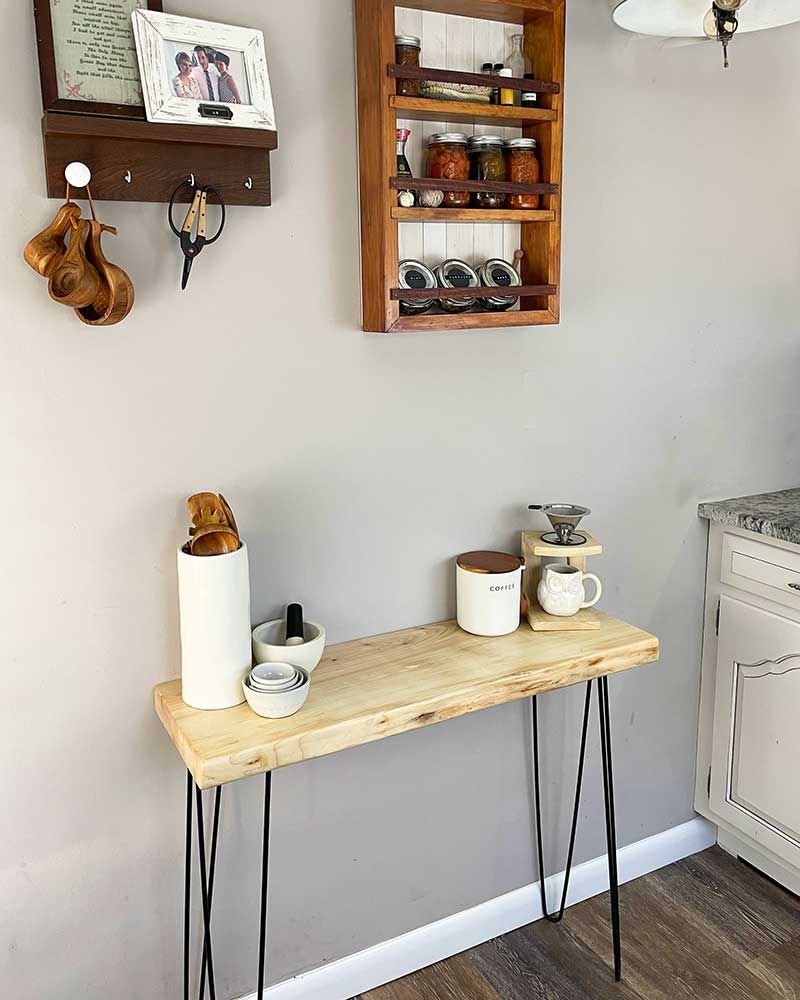 Buy Handmade Console Table Solid Maple Console Table With