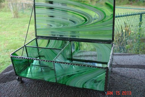 Custom Made Stained Glass Boxes