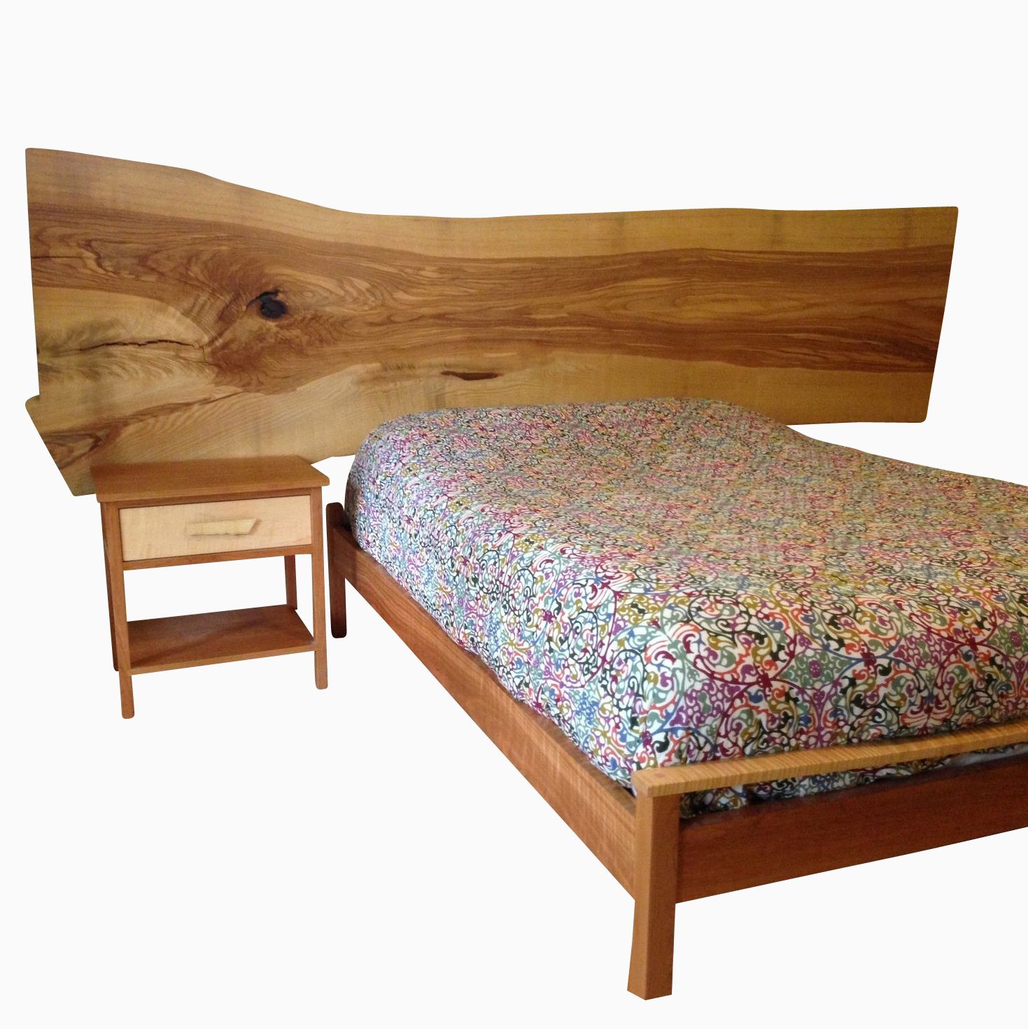 Hand Made Bed Headboard by Duane Clark Designs