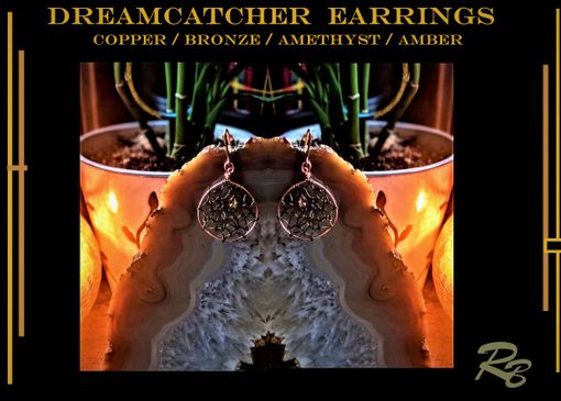 Custom Made Dreamcatcher, Jewelry, Necklace, Wife Gift, Gemstone, Earrings