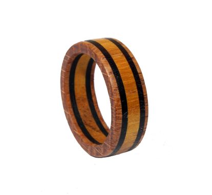 Custom Made Custom Single And Multi-Wood Rings