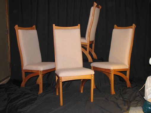 Custom Made Upholstered Dining Chairs