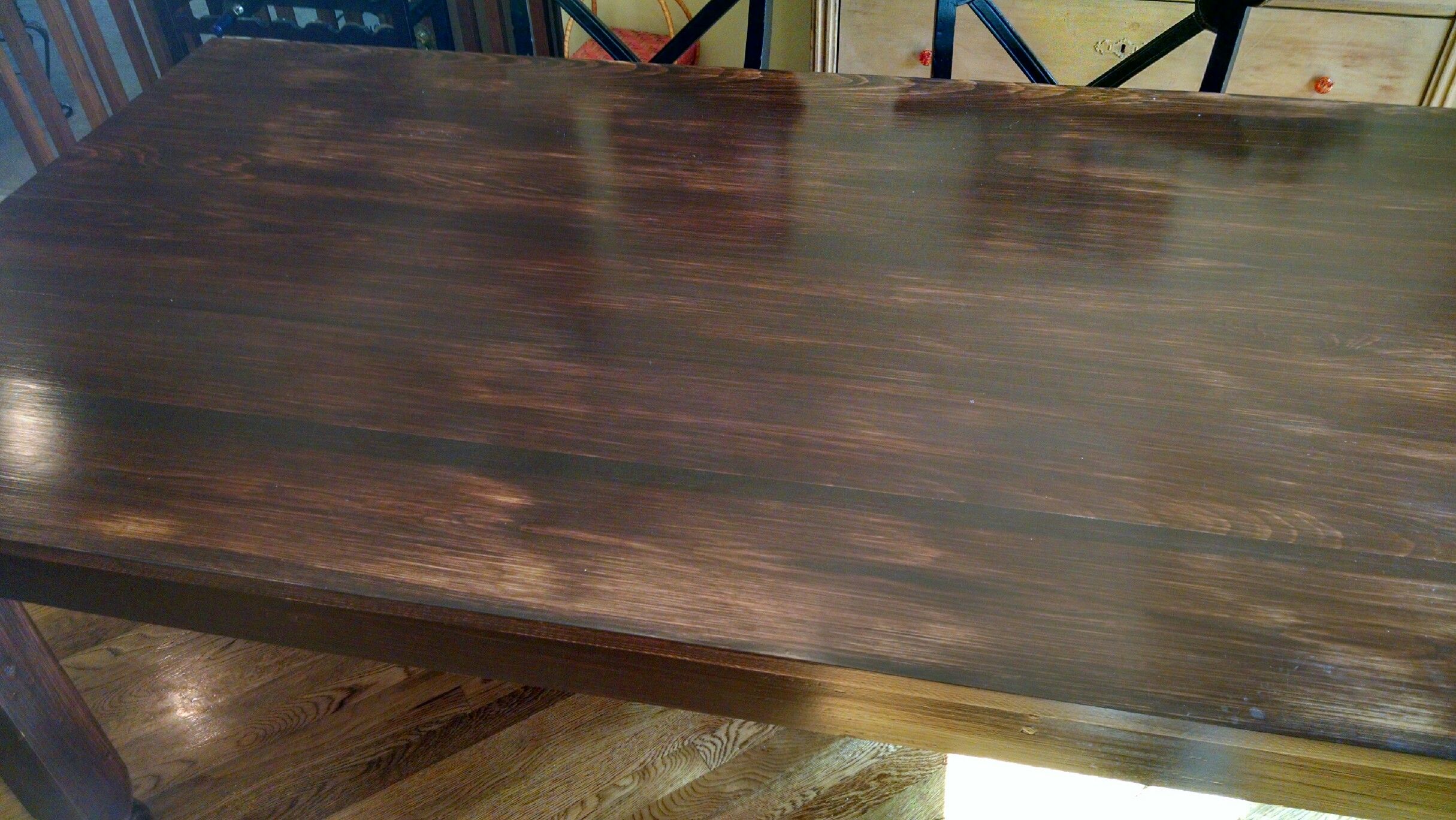 Buy Hand Crafted Cypress Dining Room Table (Other Woods Available), made to order from