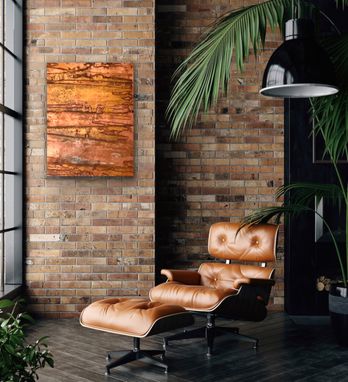 Custom Made As Time Goes By- Copper Wall Mural