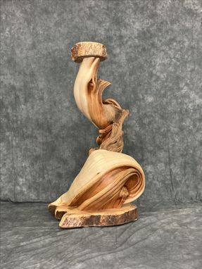 Custom Made Handmade Twisted Juniper Taxidermy Pedestal