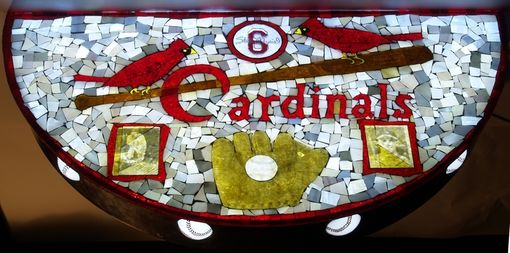 Custom Made St. Louis Cardinals Memorabila Table