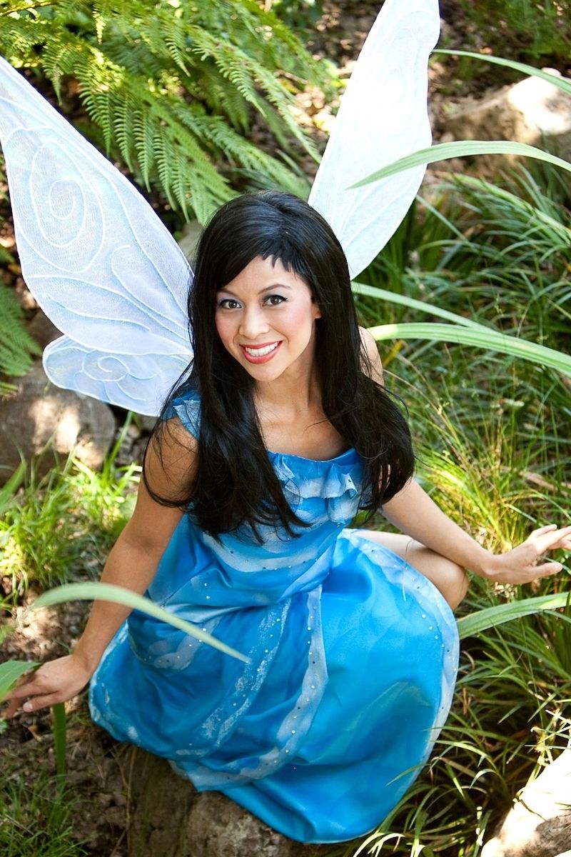 Hand Crafted Silvermist Tinkerbell Fairy Friend Adult Costume (A) by