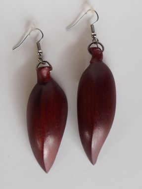 Custom Made Bloodwood Earrings