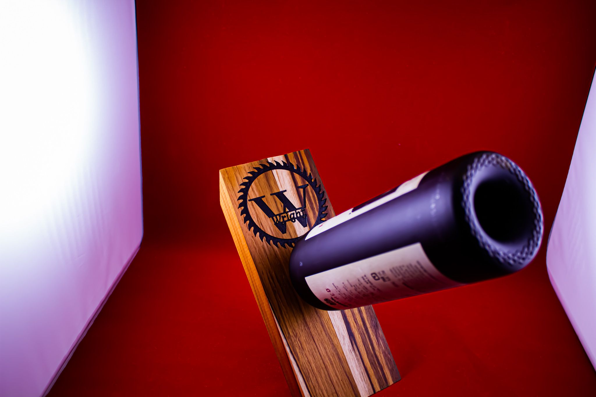 Buy Hand Made Customizable Wine Holder Wine Holder Monogram Wine Holder Monogram, made to