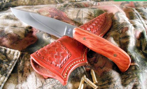 Custom Made Flame Hunting Knife