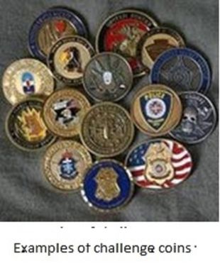 Custom Made Military Challenge Coin Display Stand
