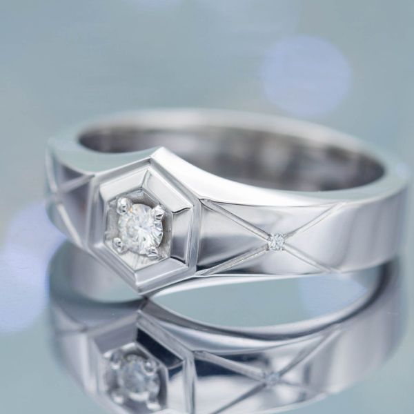 Custom Men's Wedding Rings