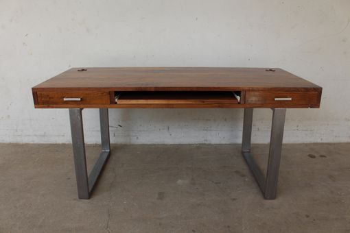 Custom Made Modern Walnut Desk