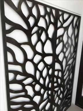 Custom Made Abstract Tree Metal Wall Sculpture Panels