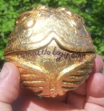 Custom Made Marc's Harry Potter Golden Snitch Engagement Ring Box