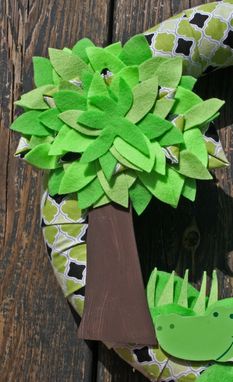 Custom Made Alligator Kid's Wreath