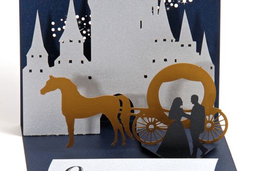 Custom Made Fairy Tale Pop-Up Wedding Invitation