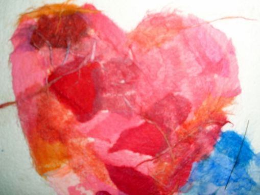 Custom Made Hearts Collage "I Love You''