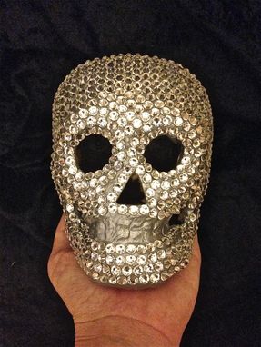 Custom Made Swarovski Crystal Sugar Skull