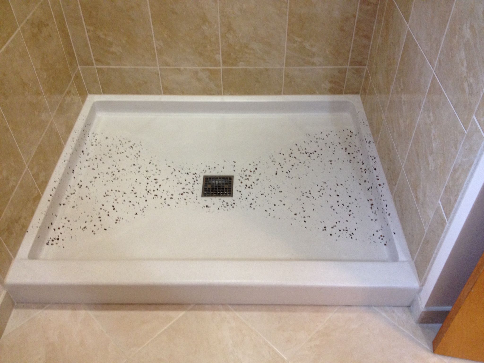 Hand Made Concrete Shower Pan By Fandm Concrete Castings 9322