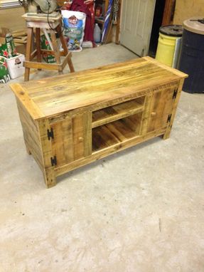 Custom Made Pallet Television Stand