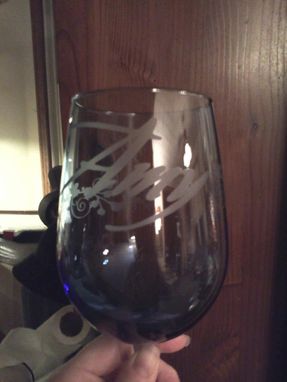 Custom Made Wine Glass