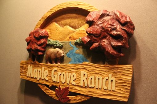 Custom Made Custom Cabin Signs | Carved Cottage Signs | Rustic Home Signs | Handmade Wooden Signs