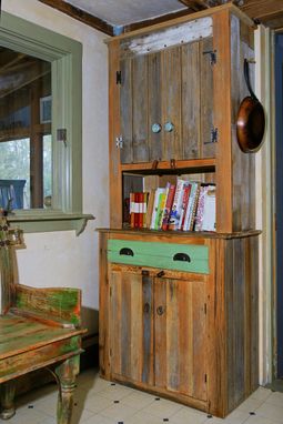 Custom Made Farmhouse Kitchen Hutch