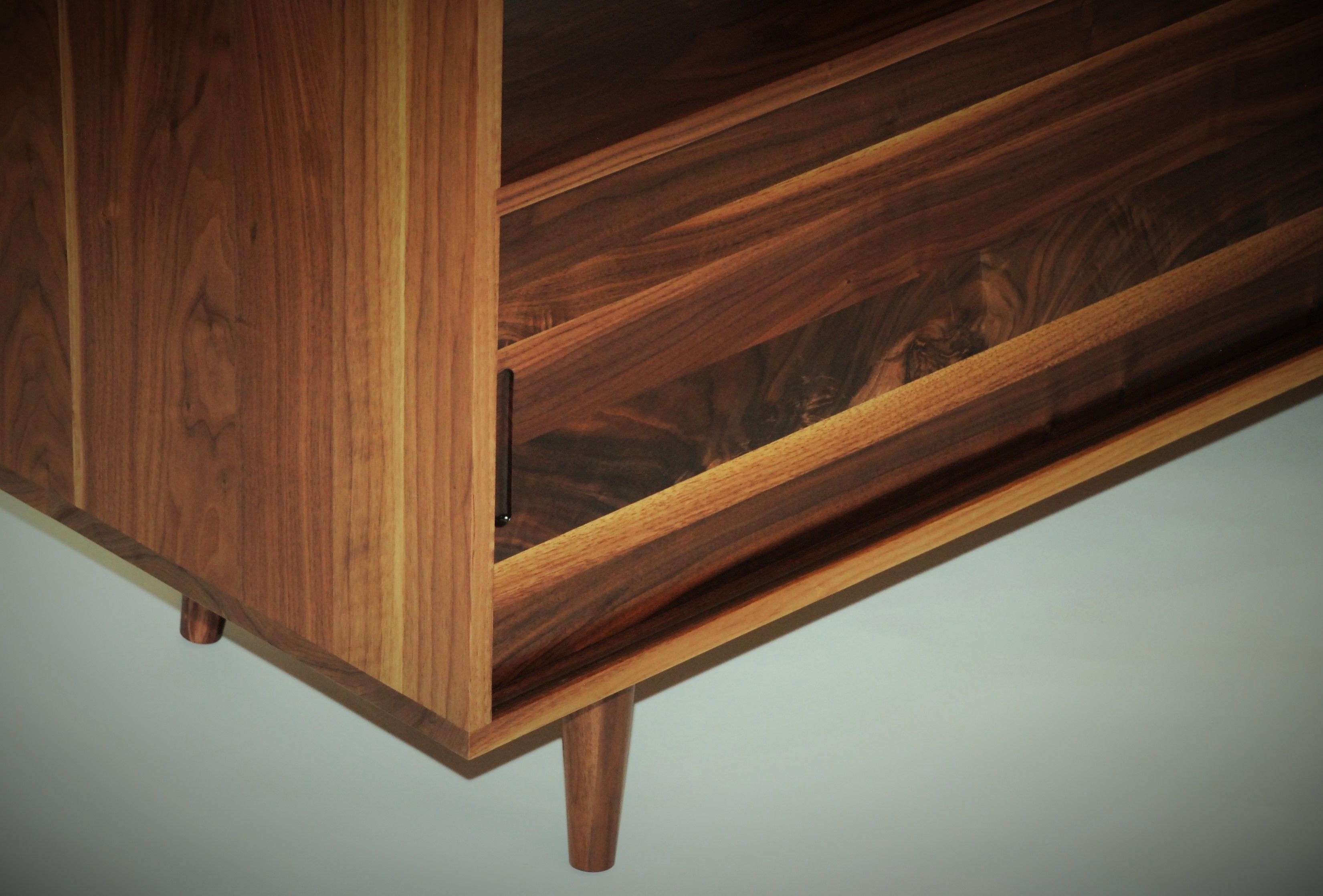 Buy Custom Mid Century Media Console, made to order from Belak