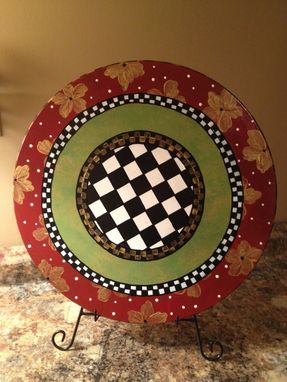 Custom Made Painted 15" Inch Lazy Susan Turntable//Painted Turntable