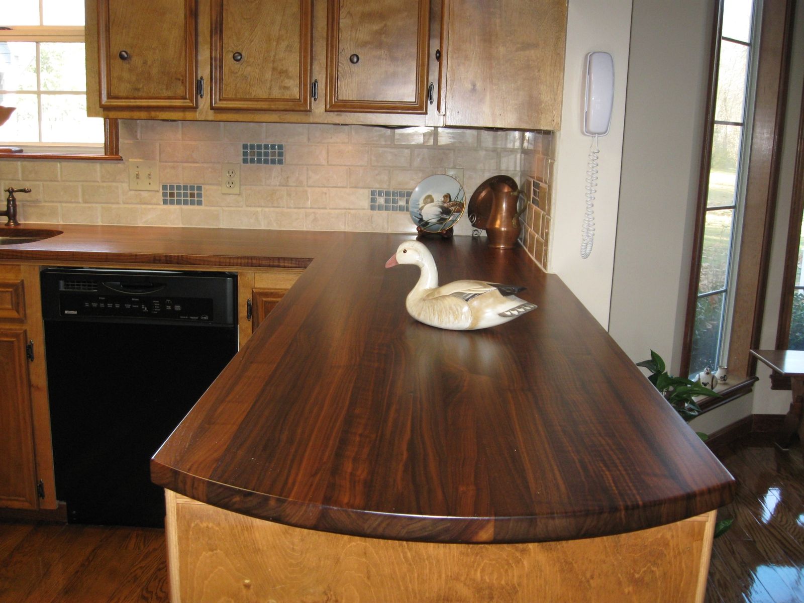 Custom Walnut Kitchen Countertops By Craft Art Direct Custommade Com